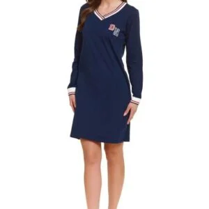 Dámská noční košile Doctornap 4534 modrá