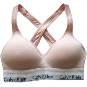 Dámská sportovní podprsenka Calvin Klein QF1654E růžová