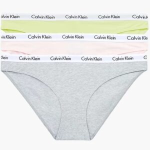 Dámské kalhotky Calvin Klein QD3588E 13X 3 KUSY