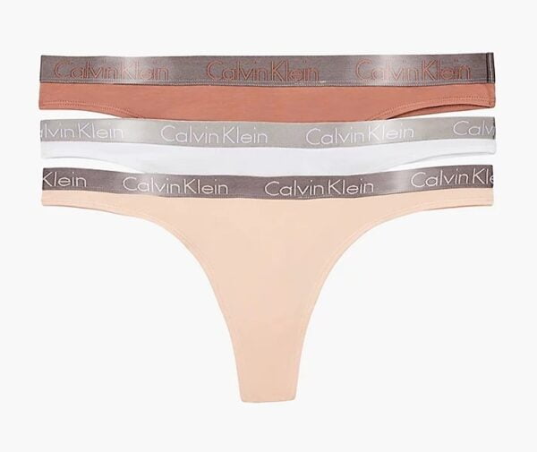 Dámské tanga Calvin Klein QD3560E 1CZ