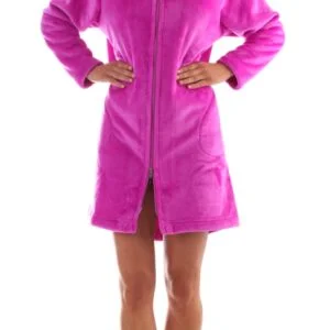 Dámský 3/4 župan Vestis 3856 Siena s kapucí