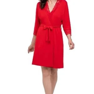 Dámský župan Babella Arlena červený