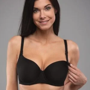 Dámská černá kojící podprsenka Fantasy 15883