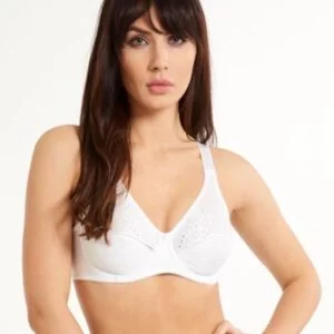 Dámská nevyztužená podprsenka LingaDore 1341 bílá