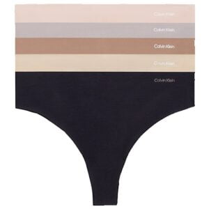 Dámské tanga Calvin Klein QD3556E 5 kusů
