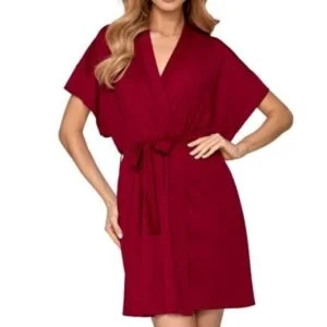 Dámský župan Babella Corina vínový