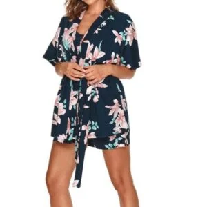 Dámský župan Taro 2683 Marija modrý