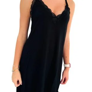 Dámská modalová košilka Follia MARLENE černá