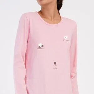 Dámské pyžamo Vienetta Secret Flowers