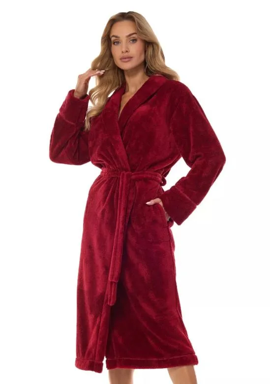 Dámský župan Camelia bordo LandL