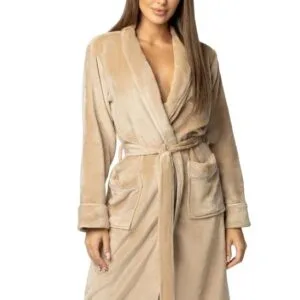 Dámský župan Comfy beige ENVIE
