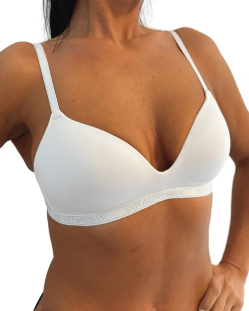 Dámská podprsenka Emporio Armani EW000442 AF10889 bílá