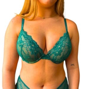 Dámská podprsenka Pleasure State 80-4053 AQUA