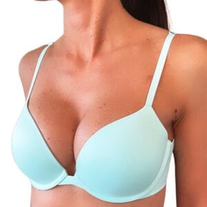 Dámská push-up podprsenka Calvin Klein QF7315 mint