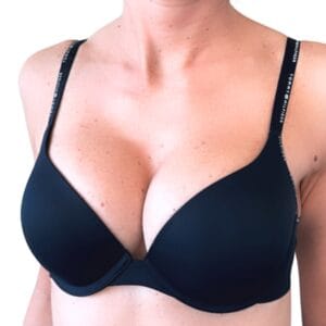 Dámská push-up podprsenka Tommy Hilfiger UW0UW05211 modrá