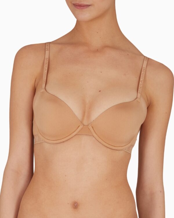 Dámská push-up podprsenka Emporio Armani EW000379 AF10891 tělová