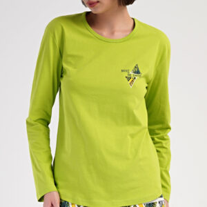 Dámské pyžamo dlouhé Vienetta Secret Zuzana