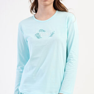 Dámské pyžamo dlouhé Vienetta Secret Denisa