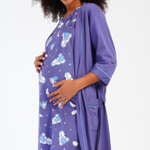 Dámský župan s mateřskou košilí Vienetta Secret Méďa