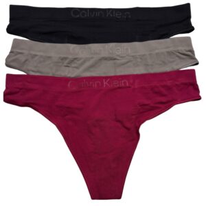 Dámská tanga Calvin Klein QD5211 Bonded Flex Seamless