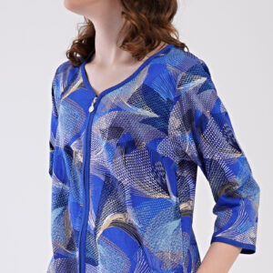 Dámské domácí šaty s tříčtvrtečním rukávem Vienetta Secret Eliza