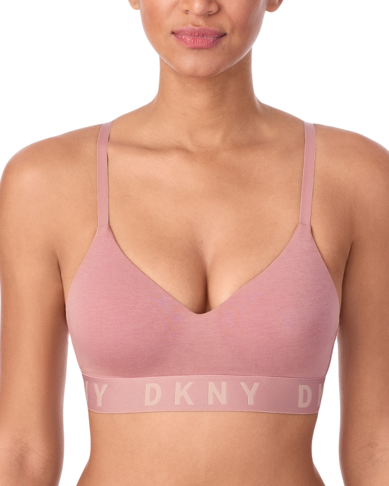 Dámská bezkosticová podprsenka DKNY 4518 caramel
