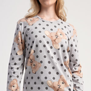 Dámské pyžamo dlouhé Vienetta Secret Paula