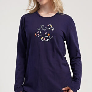 Dámské pyžamo dlouhé Vienetta Secret Sarah