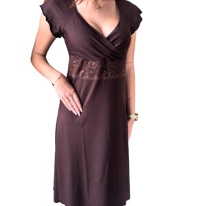 Dámská košilka Follia VIVIEN čokoládová