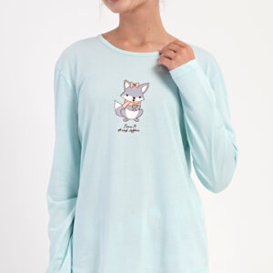 Dámské pyžamo dlouhé vienetta Secret Jezevec