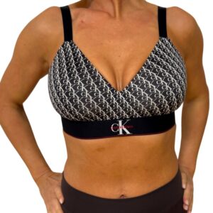 Dámská podprsenka Calvin Klein QF8877 LIGHTLY LINED BRALETTE