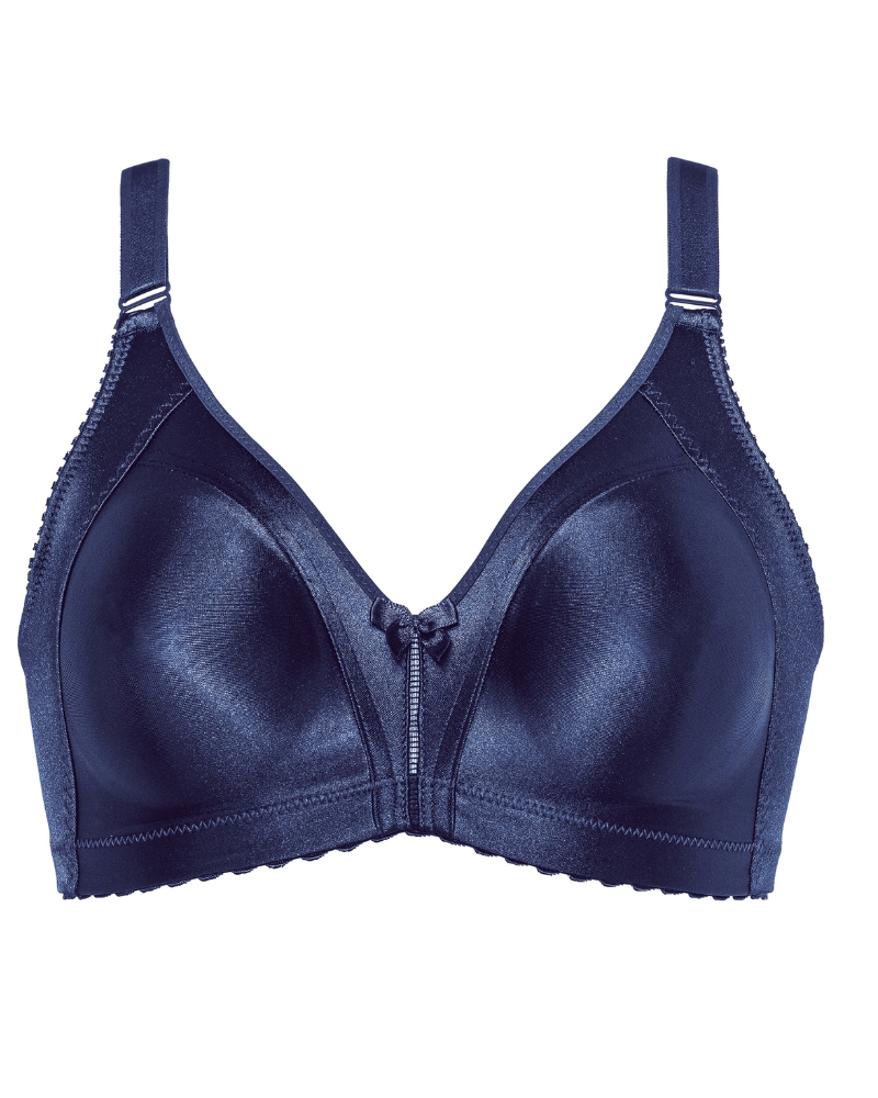 Dámská modrá zmenšovací podprsenka Naturana 5063