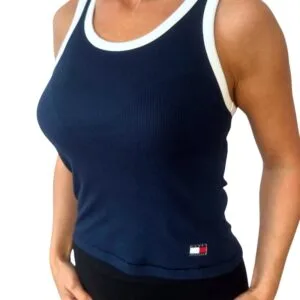 Dámské tílko Tommy Hilfiger UW06308 modré