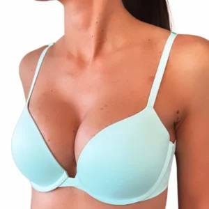 Dámská push-up podprsenka Calvin Klein QF7315 mint