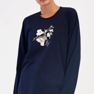 Dámské pyžamo dlouhé Vienetta Secret Alice