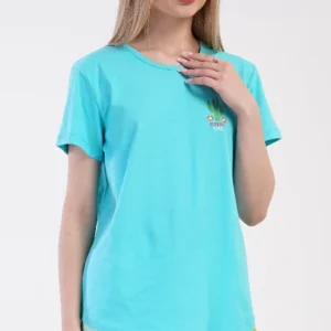 Dámské pyžamo kapri Vienetta Secret Papoušek