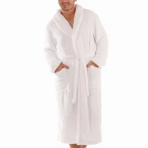 Hřejivý unisex župan Vestis JACK Lilly 2120 bílý